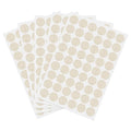 PATIKIL 270 Pieces Screw Hole Stickers, 5 Sheet Self-Adhesive Waterproof PVC Wood Grain Sticker for Screw Holes Wall Cabinets Desk Repairing, Checkered Beige, 21mm/0.83 Inch - color: Checkered Beige