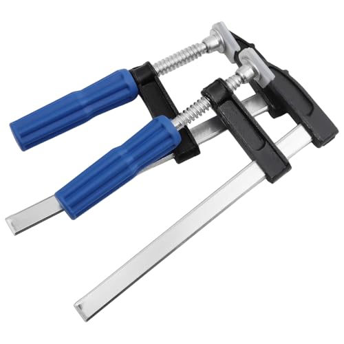 12 Pack 6 Inch Bar Clamps, F Steel Bar Clamps with Pad Protector for Welding, Woodworking and DIY Project - size: 12 Pack 6 Inch