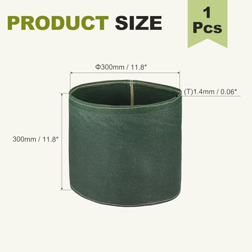Duct Connector (12") - Flexible Canvas Female Fit Air Duct Vibration Noise Reducing Ducting Coupler Pipe Fitting Coupling for HVAC Ventilation Exhaust Fan Vent Systems, Green - size: 12 Inch
