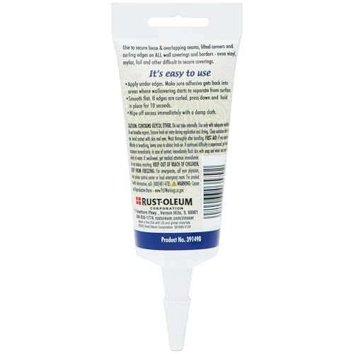 Zinsser 391498 SureGrip Wallpaper Seam and Repair Adhesive, 2 Ounce