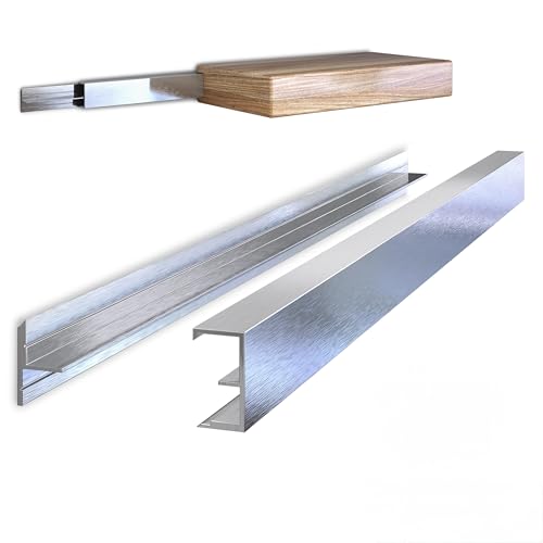 Hovr Solutions Classic Floating Shelf Bracket, 300LB, 63" Max Shelf, 3-Pack - color: Classic, size: 4-Feet (3-Pack)
