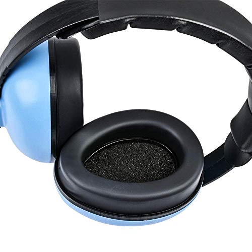 Noise Cancelling Headphones for Kids, Babies Ear Protection Earmuffs Noise Reduction for 0-3 Years Babies, Toddlers, Infant (Blue) - color: Blue