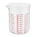 Ackers BORO3.3 Borosilicate Glass Measuring Cup with V-Spout, 1000 ml - size: 4Cup,1000ML