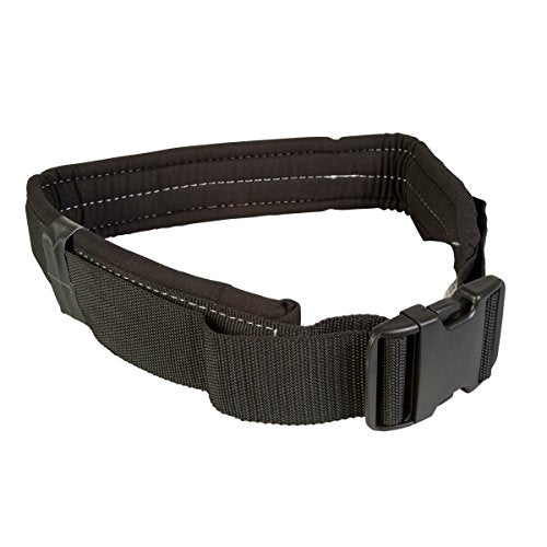 Dickies Heavy-Duty Padded Work Belt for Contractors, Quick-Release Buckle, Adjustable, 3-Inch Width, Holds Most Tool Belt Pouches, Black - color: Black
