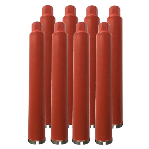 2" Wet Diamond Core Bit for Concrete & Masonry, 1-1/4"-7 Arbor, 8-Pack - size: 2 Inch - 8 Pack