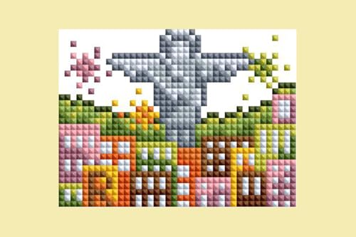 DIAMOND ART CLUB Mini Dazzles - Around the World Part 2 Diamond Art Kits - color: Around the World Part 2