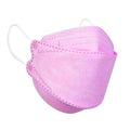 Borje KN95 Face Masks 50 Pack,Breathable Comfortable and Disposable KN95 Mask,Masks for Adults - color: Baby Powder=50pcs