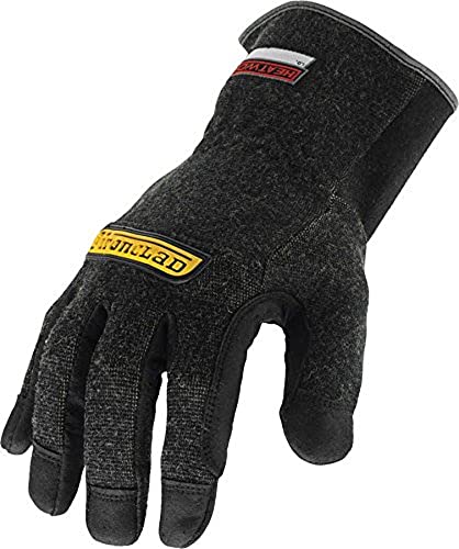 Ironclad HEATWORX REINFORCED; Heat and Cut Resistant Gloves, Palm Heat Protection Rated up to 450°F, (1 Pair), Black - size: X-Large (Pack of 1)