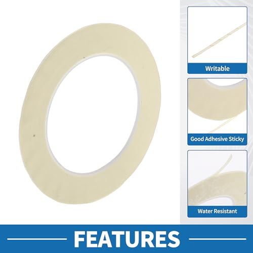 Painters Tape Easy Removal Fine Width 1.5mm Tape 0.06 Inches x 52.5 Yards White - color: White, size: 0.06 Inches x 52.5 Yards