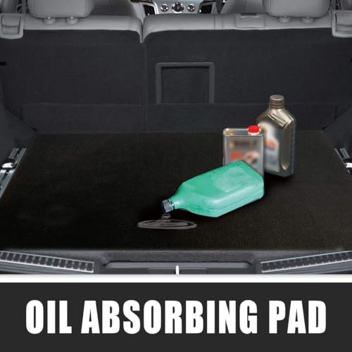 LINLA Absorbent Oil Spill Mat, Garage Floor Mat, Oil Pad for Car - size: 5'1" x 3'3" (2-pack)