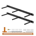 2pcs Floating Shelf Hardware Heavy Duty Hidden Shelf Brackets Support,Wall Mounting Invisible Floating Shelves Bracket with Jig (28" x 8" x 1.5") - size: 28" x 8" x 1.5"
