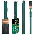 King Origin 2 PCS 2 Inch Paint Brushes with Pole, Quick Deck Brush - size: 2-Inch