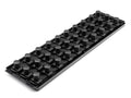 TEKTON 1/4 Inch Drive Socket Organizer Set | OST05339 - color: Black, size: (30-Tool), style: 3-Rail
