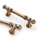 Asidrama 6 Pack 3 Inch(76mm) Champagne Bronze Kitchen Cabinet Handles,Brushed Brass Cabinet Pulls Kitchen Cabinet Hardware for Cupboard Gold Drawer Pulls - color: Champagne Bronze, size: 3" Hole Center, style: 6 Pack
