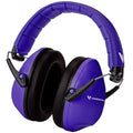 Kids Noise Canceling Headphones - 33 dB (2K Hz) - Ear Protection Earmuffs | Vanderfields' earmuffs protect child's hearing with certified noise-cancellation, soft ear cushions, and adjustable headband - color: Purple