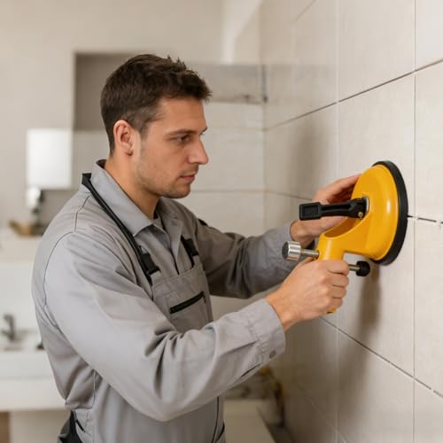 Floor Gap Fixer Tool - Adjustable Vacuum Suction Seam Countertop Leveling Alignment Clamp