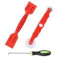 2PCS Screen Roller Tool Screen Repair Tool Rubber Edge Trim Install Tools