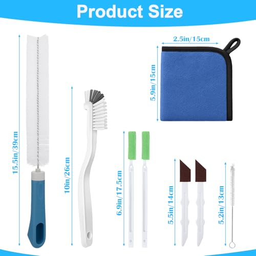 XANGNIER Humidifier Cleaner Brush Kits,8 Pcs - color: Multicolor1