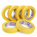 ADHES Yellow Masking Tape Painter Tape 25mm x 50m - size: 24mm x 50m