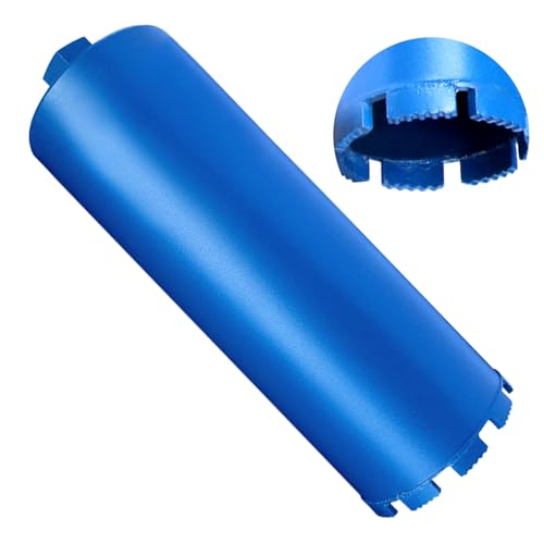 4 1/4" Core Drill Bits with 1-1/4"-7 Thread Featuring 15.74" Drilling Depth 10mm Diamond Segment Specifically Designed for Heavy-Duty Applications in Reinforced Concrete Brick and Masonry - size: 4 1/4 Inch | 108mm