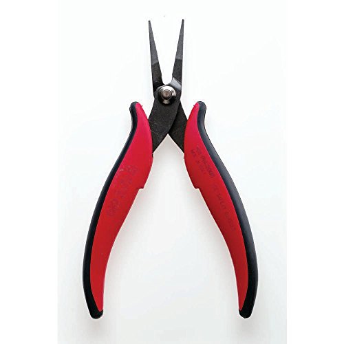 CHP PN-2006 Long-Nose Pliers, Pointed Nose, Flat Outside Edge, Smooth Jaws, 32mm Jaw Length, 1.2mm Nose Width, 3mm Thick Steel 4