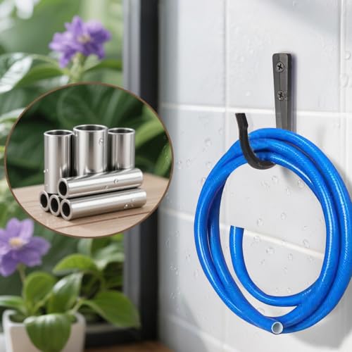 5Pcs Large Size Heavy Duty Wall Hooks, Coat Hooks, Wall Hooks for Hanging Pans, Backpacks, Coats, Garage Items (Black) - color: 5pack-black, size: Extra-large