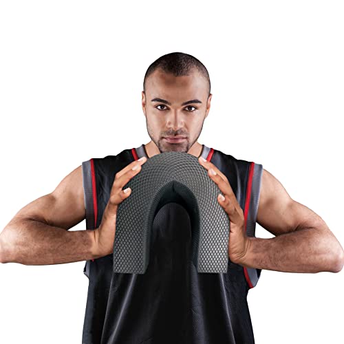 Foam Balance Pad,5BILLION Stability Pad for Physical Therapy,Non-Slip Exercise Balance Pad for Balance workouts,Yoga Knee Pad for Gym Fitness Stretching Pilate - size: Black-XL