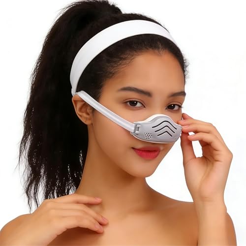 Nose cover Activated Charcoal Nasal Mask nose filters- Reusable Dust & Pollen Protection for Allergies, Hay Fever, Pollution - Breathable Nose Cover (Free 10 replacement filters)