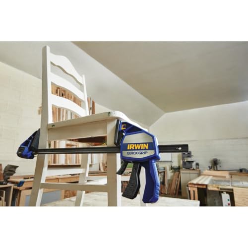 IRWIN QUICK-GRIP One-Handed Bar Clamp, Heavy-Duty, 24", 1964714 - size: 24 Inch, style: 24 Inch