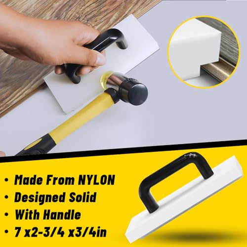 NACCOO Laminate Flooring Tools, 5in1 Floor Installation Kit for Vinyl Plank - size: 5pcs kit
