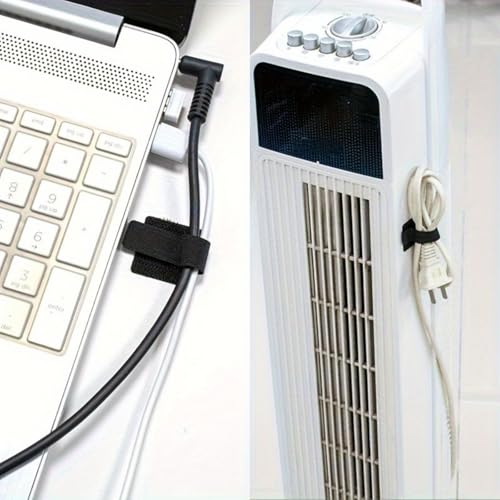 20PCS Cable Management Clips, Reusable Cable Management Organizer, Organizer in Home, Office, Kitchen, School - color: Black
