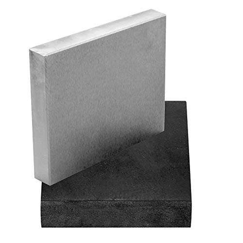Steel and Rubber Block 2 Pcs Work Bench Blocks 4" x 4"(10cmx10cm) - color: Steel and Rubber Block, size: 4" x 4"