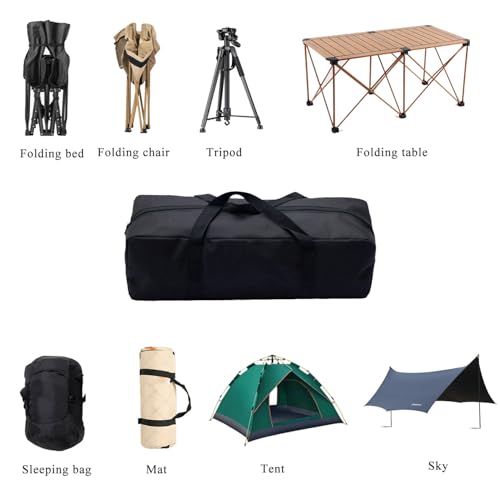 Heavy Duty Tactical Tool Bag - Extra Large Military Duffle for Mechanics, Camping Gear & BBQ Tools | Water-Resistant Industrial Organizer with MOLLE Straps (44L-23.6''(L)x12.2''(W)x9.45'''(H)) - size: 44L-23.6''(L)x12.2''(W)x9.45'''(H)