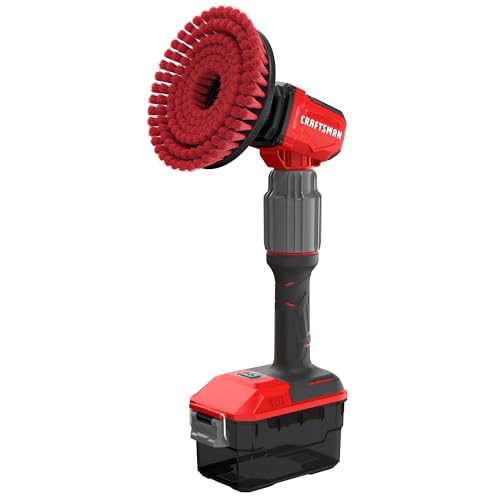 CRAFTSMAN V20 Cordless 2-in-1 Power Scrubber, Multi-Purpose, Bare Tool Only (CMCPS520B) - style: Bare Tool Only