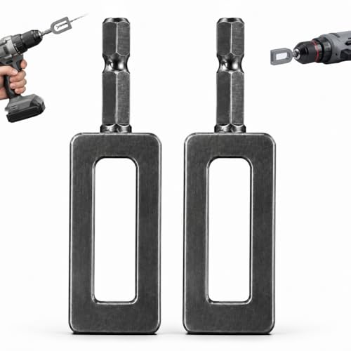 Electric Drill Wire Twisting Tool, Heavy Duty Wire Twister Attachment with 1/4" Hex Shank, Alloy Steel Wire Twisting Bit for Fence Wiring, Rebar Tying, Construction & Industrial Use, (11# 2pcs) - color: 11# 2pcs