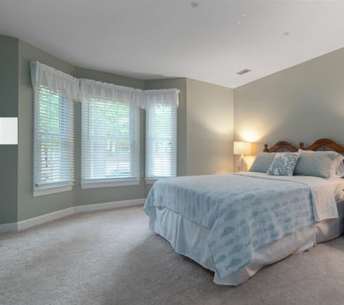 Blank Wall Plates 1-Gang blank Switch Outlet Electrical Cover Plate Unbreakable Thermoplastic Faceplate for Light Receptacle Outlet Switch, White (4 Pack) - color: Single Blank, size: 4 Pack