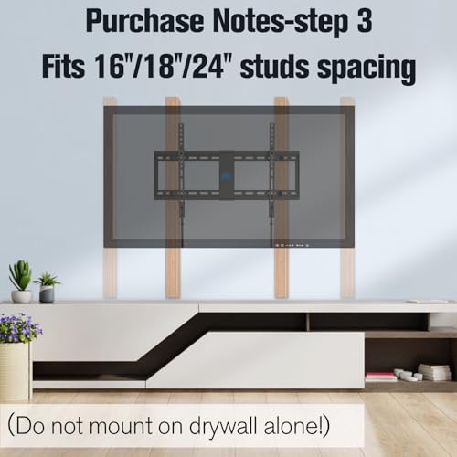 Mounting Dream TV Wall Mount for 37-70 Inch Flat Screen TV up to 132lbs - size: For 37"-70“ TV