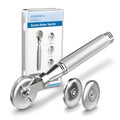 Stainless Steel Handle Screen Roller Tool with 3 Steel Bearing Wheels - size: 3 in1 Stainless Steel Screen Roller Tool Kit