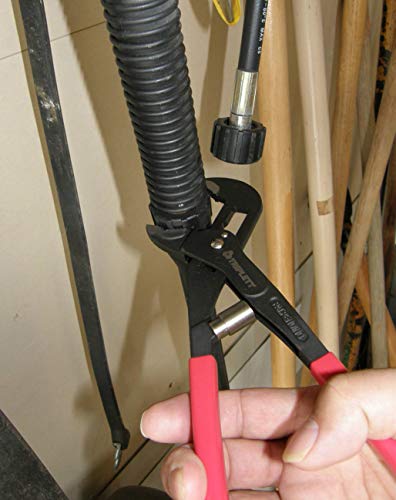 Triplett ClikGrip Auto Adjusting 10-inch Water Pump Pliers with Cushioned Grip (TT-221) - style: TT-221 ClikGrip