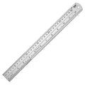 ZZTX Metal Ruler 12 Inches Stainless Steel 1 Pack | Rust-proof, Straight edge, Precise markings, Clear read