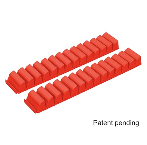 Ernst Manufacturing Screwdriver Pro - Modular Screwdriver Organizer for 26 Tools with Anti-Slip Base, Red - Made in the USA