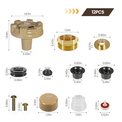 RK-17MH Repair Kit, Woodford Model 17 Repair Kit for Outdoor Faucets - color: RK-17MH