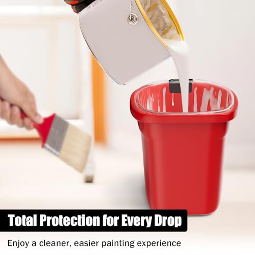 18 Pcs Paint Pail Liners Compatible with 2500-CT Style Hand Paint - size: 18 pieces per set