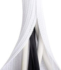2 Pack 5ft 1 inch White Cable Sleeve - color: White, size: 10ft, 1''