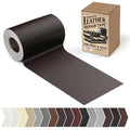 Leather Repair Patch, Self Adhesive Leather Repair Tape Kit, Coffee - color: Coffee Brown, size: Fine Grain 3 x 60 In