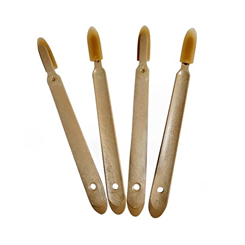 JMIBASIC Grout Caulk Finishing Tool - Multi Size 4 Pieces Set - Smooth Grout Sealant Silicone Caulking Tool - Rubber Spatula Spreader - Grout Sealer Applicator - Ergonomic Handle Grip_ABS (0.78 Inch) - size: 0.78 Inch
