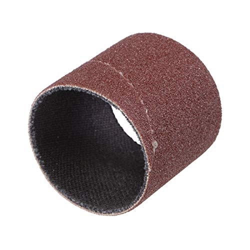 uxcell 1 Inch x 1 Inch Sanding Sleeves 180 Grits Sandpapers Band Drums 10 Pcs - size: 180 Grits