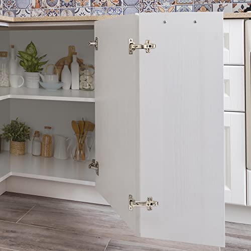 Ravinte Kitchen Cabinet Hinges,135 Degree Door Hinges, 1 Pairs 2 Pack - size: 135 Degree