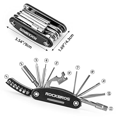 ROCKBROS 16 In 1 Multi-Function Bike Tool Kit - Allen Wrench - style: 16 in 1 Tools