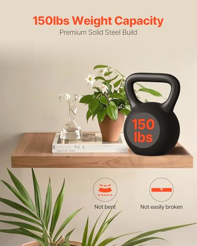 VEVOR Floating Shelf Brackets 2 Pcs, 150 lbs/68 kg Weight Capacity, 22x6.2x1.5 inch / 558.4x157.4x38.1 mm, Heavy Duty Hidden Shelf Brackets Support, Wall Mounting Invisible Floating Shelves Bracket